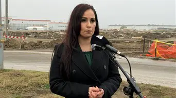 Tóth-Beeri Szilvia: az akkumulátorgyár területe korábban 30-40 aranykoronás termőföld volt