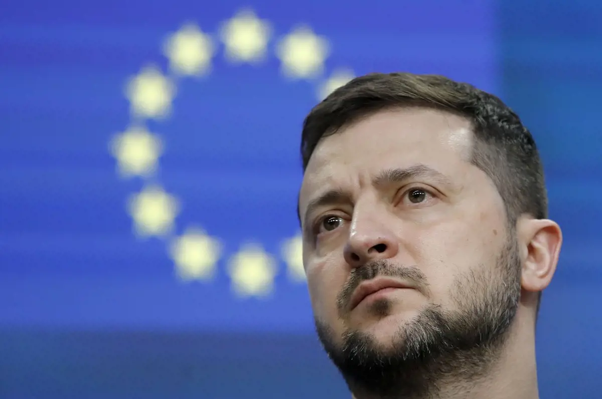 Zelenszkij a lehetőségét is kizárta, hogy Ukrajna területeket engedjen át Oroszországnak