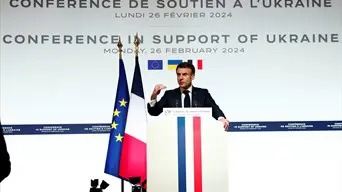 Macron szerint nem lehet kizárni szárazföldi csapatok küldését Ukrajnába