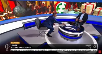 Szabad szenteste: népszavazási aláírásgyűjtő ívet vitt a köztévébe Adorján Béla