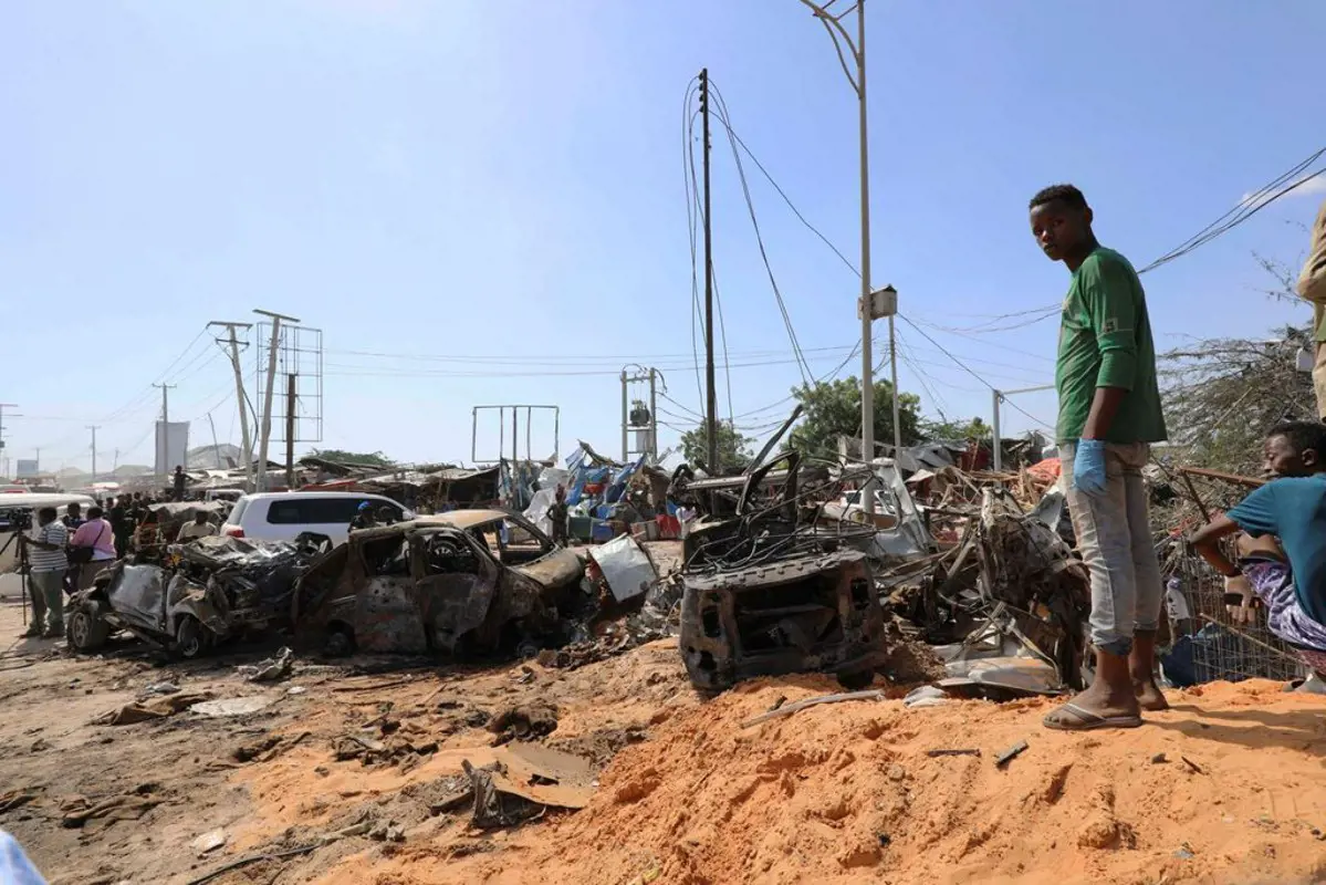 Brutális merénylet Mogadishuban