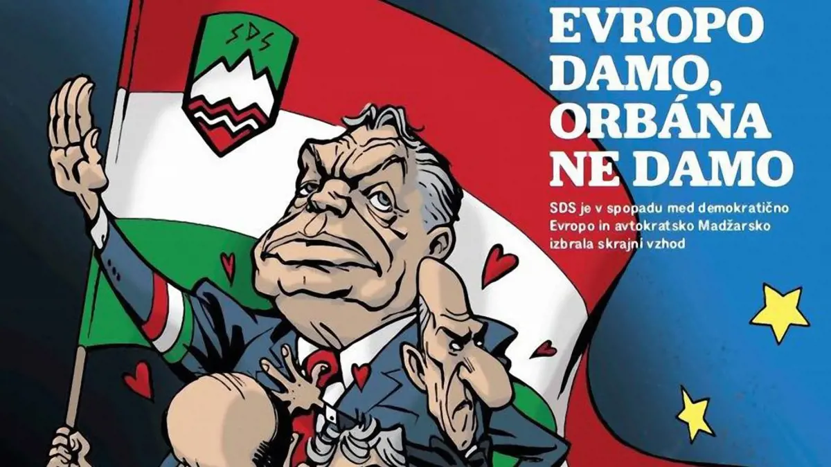 Bocsánatot kért a szlovén karikaturista Orbán Viktortól, megnevezte a bűnösöket is