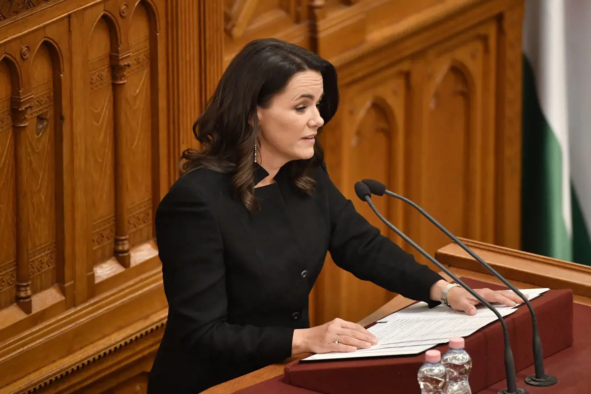 Novák Katalint választotta meg a kormánypárti többség köztársasági elnöknek
