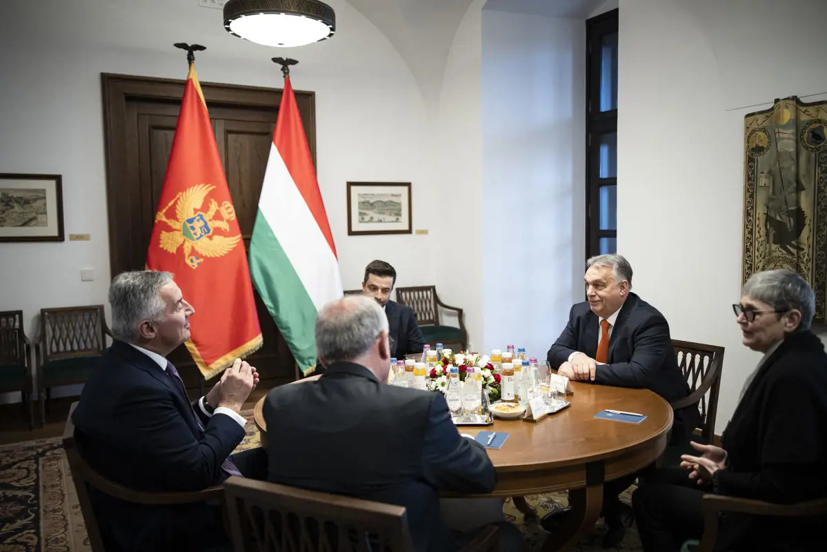 Novák Katalin és Orbán Viktor is fogadta a montenegrói elnököt
