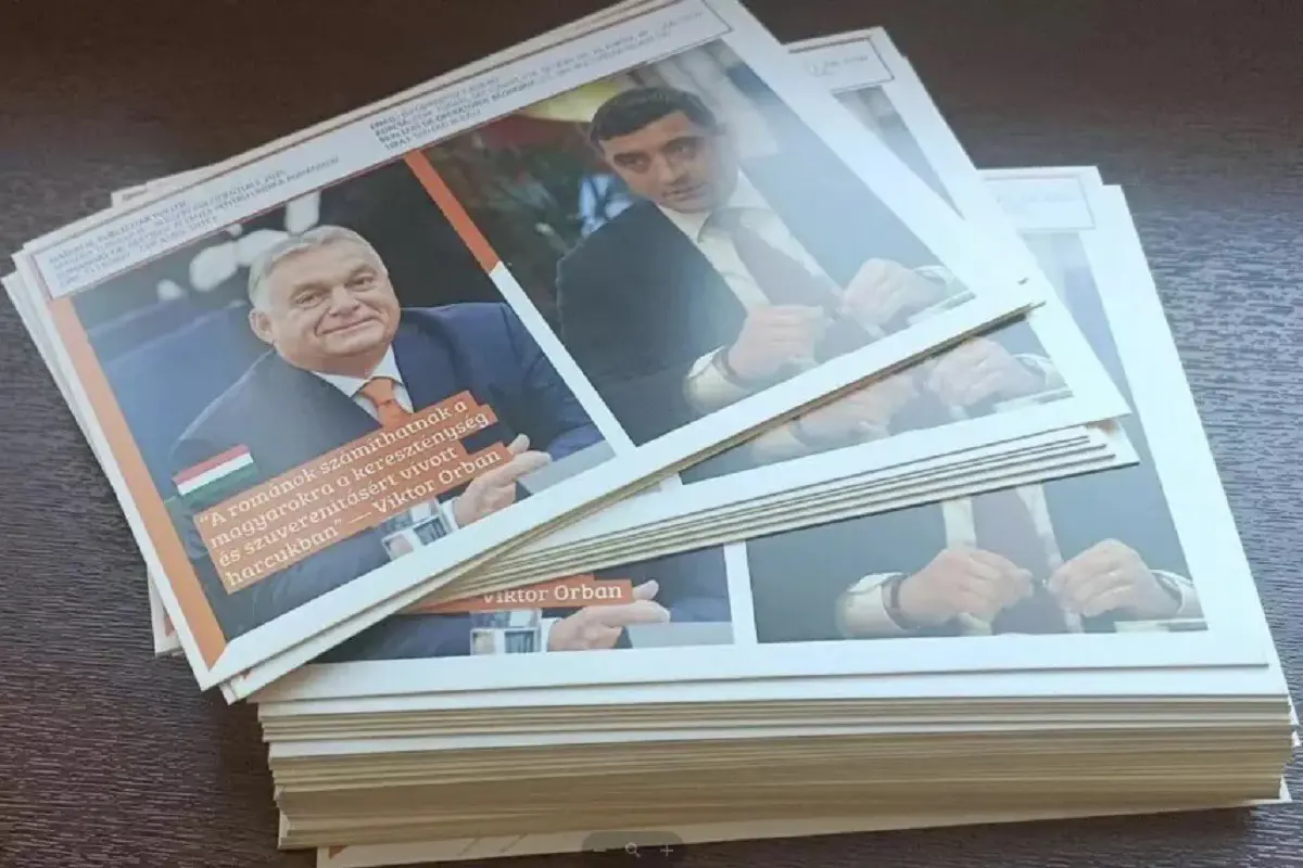 Orbán Viktor támogató szövegével kampányol a magyargyűlölő román elnökjelölt